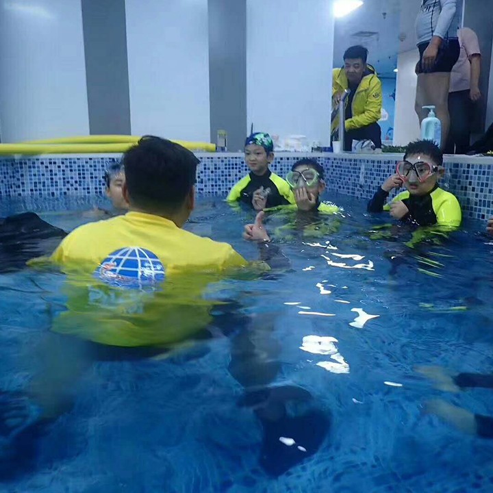 親子深水池